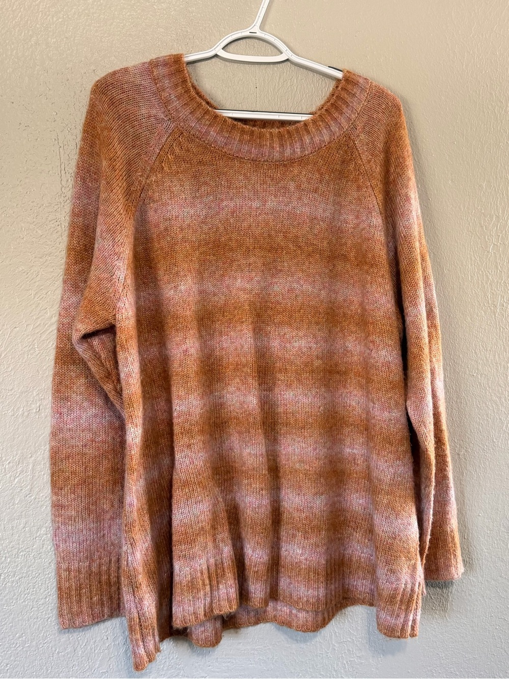 Maurice’s Woman’s Plus Size 2X ombré acrylic fall sweater soft